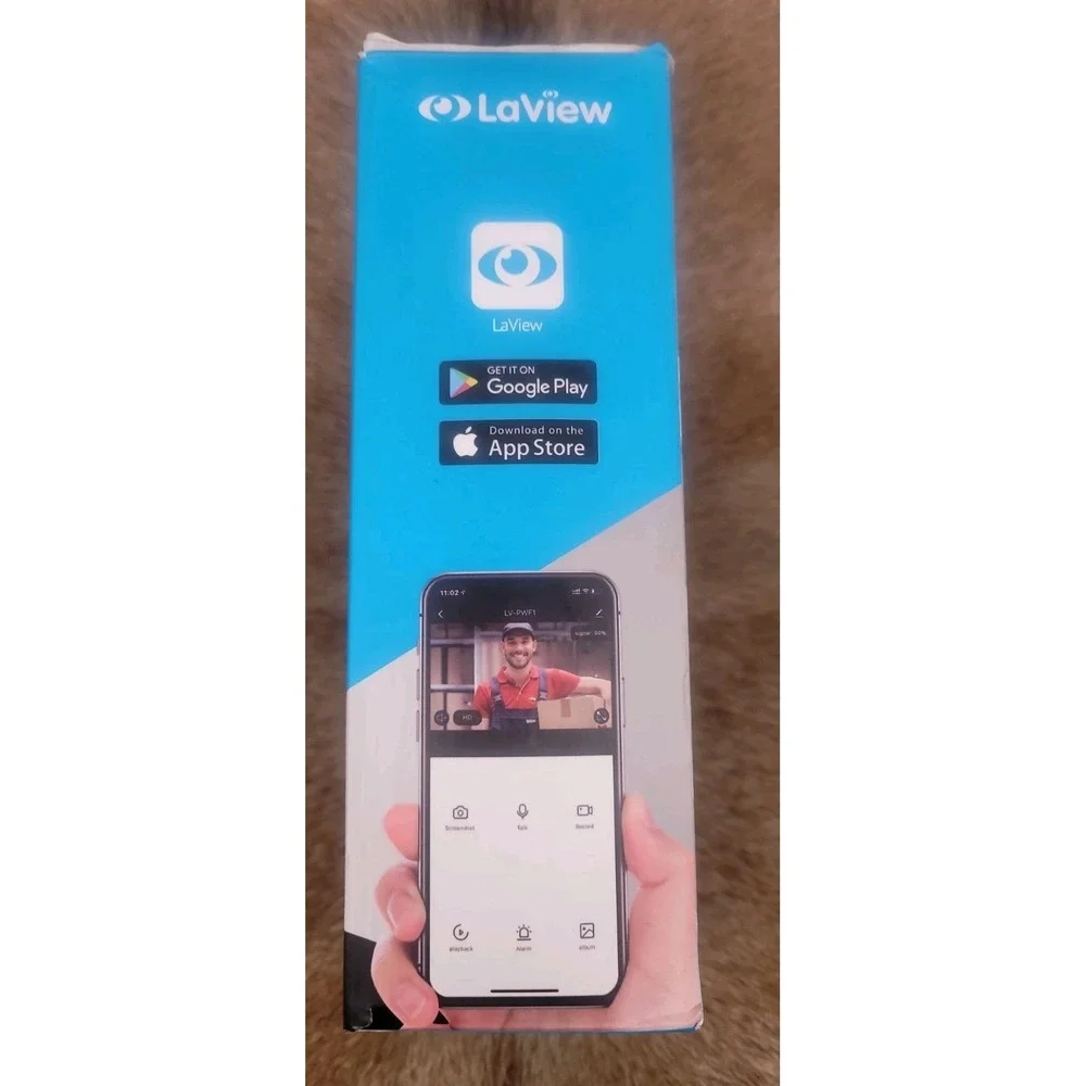 LaView F1 Security Camera 4 Pack 1080P HD Indoor WiFi Smart Home LV-PWF1-4PKG